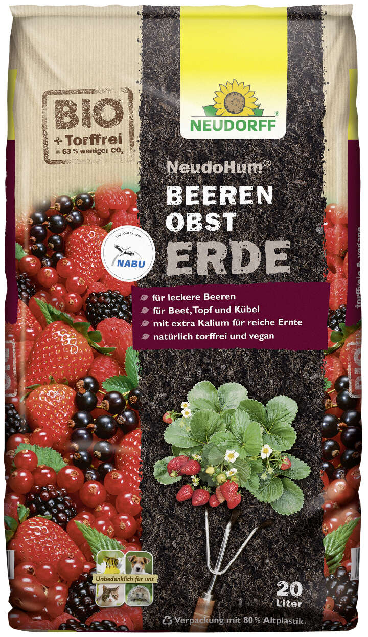 NEUDORFF NeudoHum Beerenobsterde torffrei